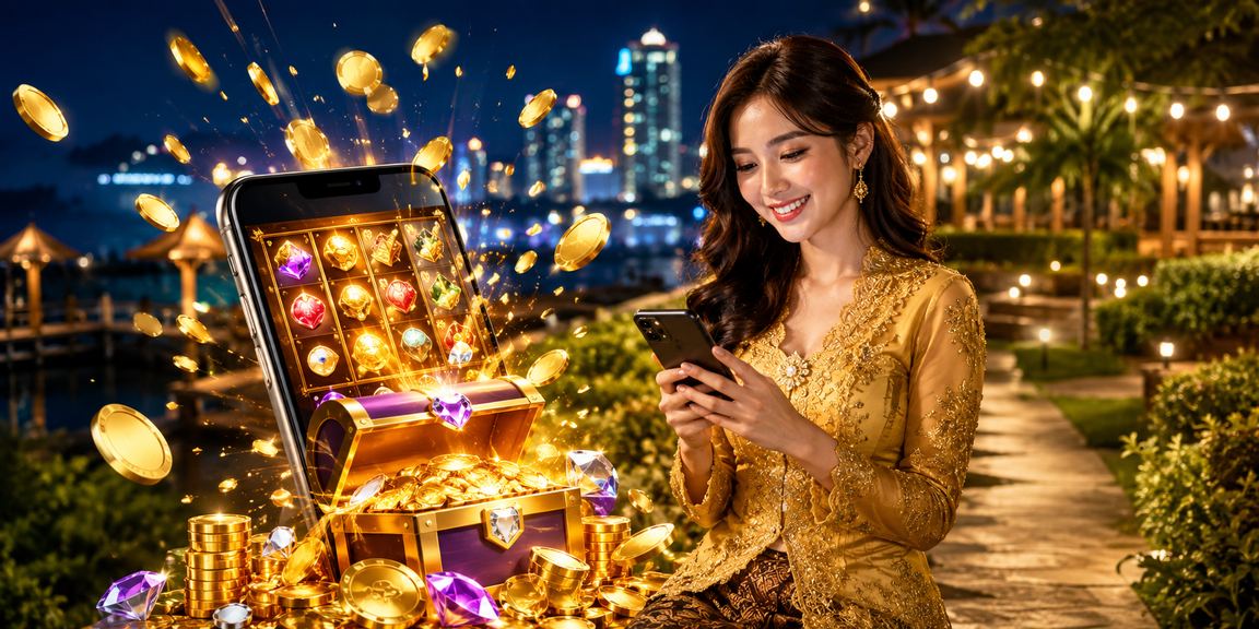 Permainan slot bergaya kebaya Sabah di aplikasi mudah alih 9500s